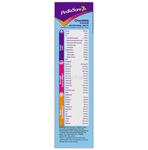pediasure 7 plus choco powder 200 gm